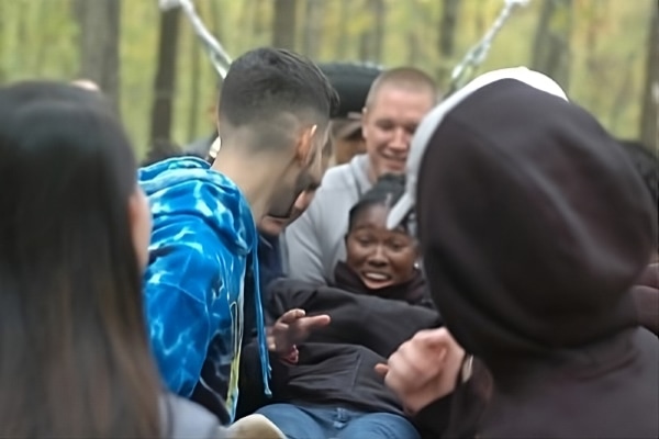 police community adventure web element