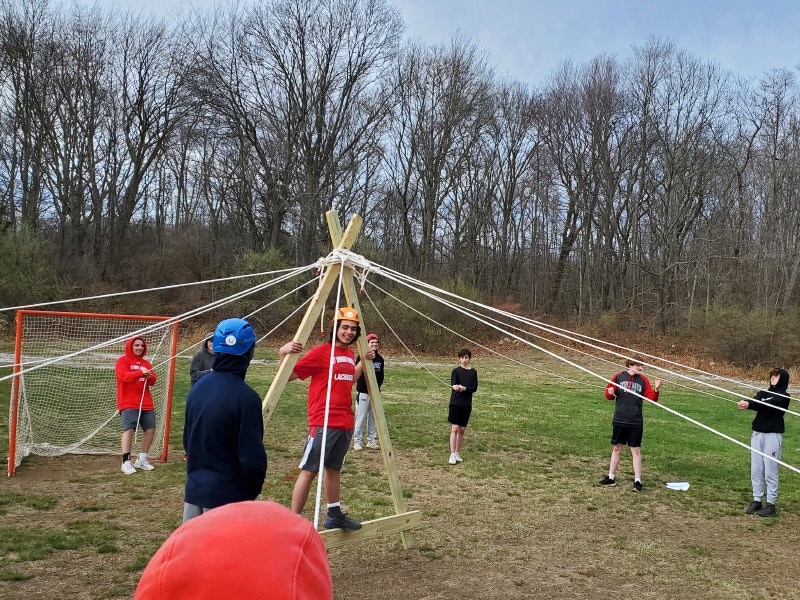 A-Frame activity with group