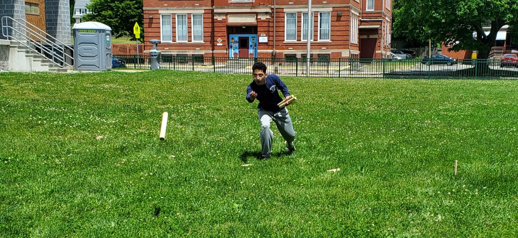 Youth Promise peer mediation training celebration with field games